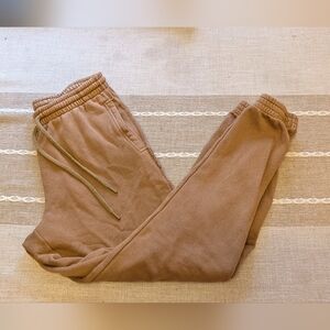 Aerie Beige Cozy Joggers